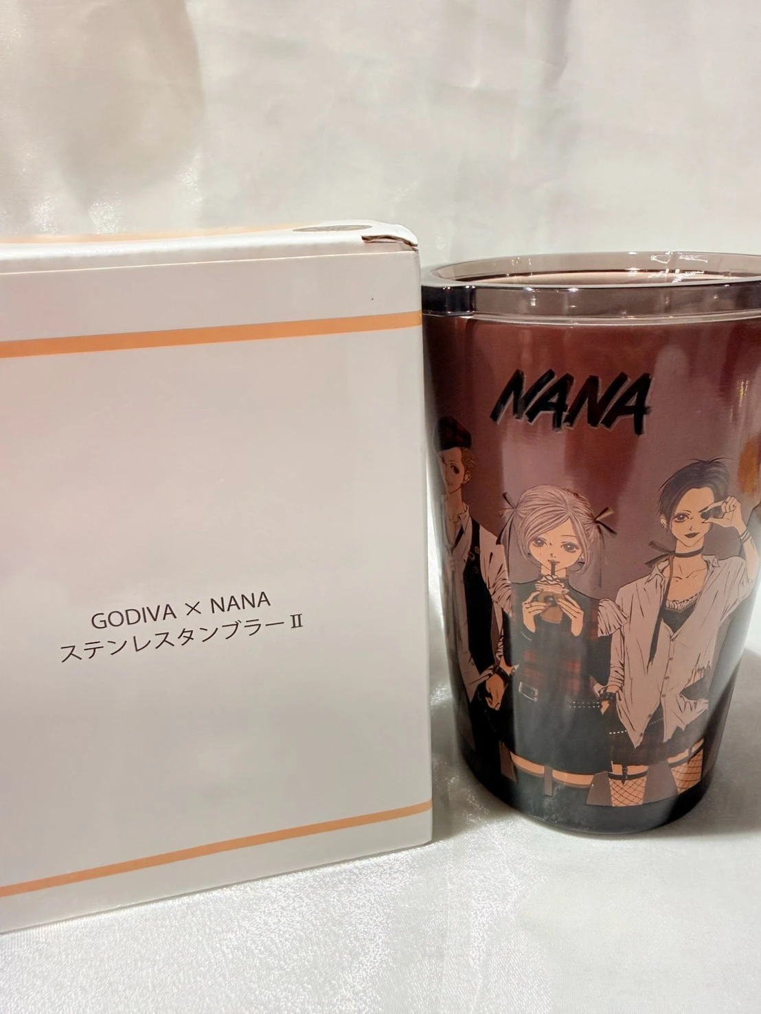 限定GODIVA聯名NANA不銹鋼咖啡隨行杯