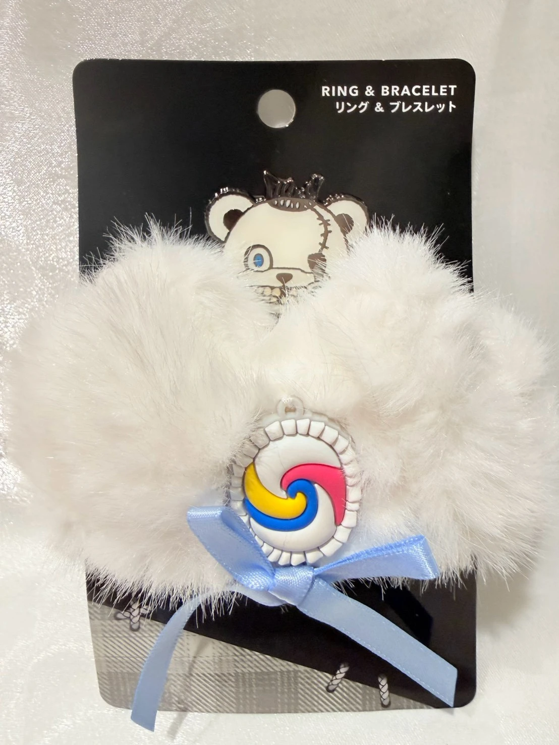 環球萬聖殭屍熊hamikuma SOUL戒指毛毛手環組