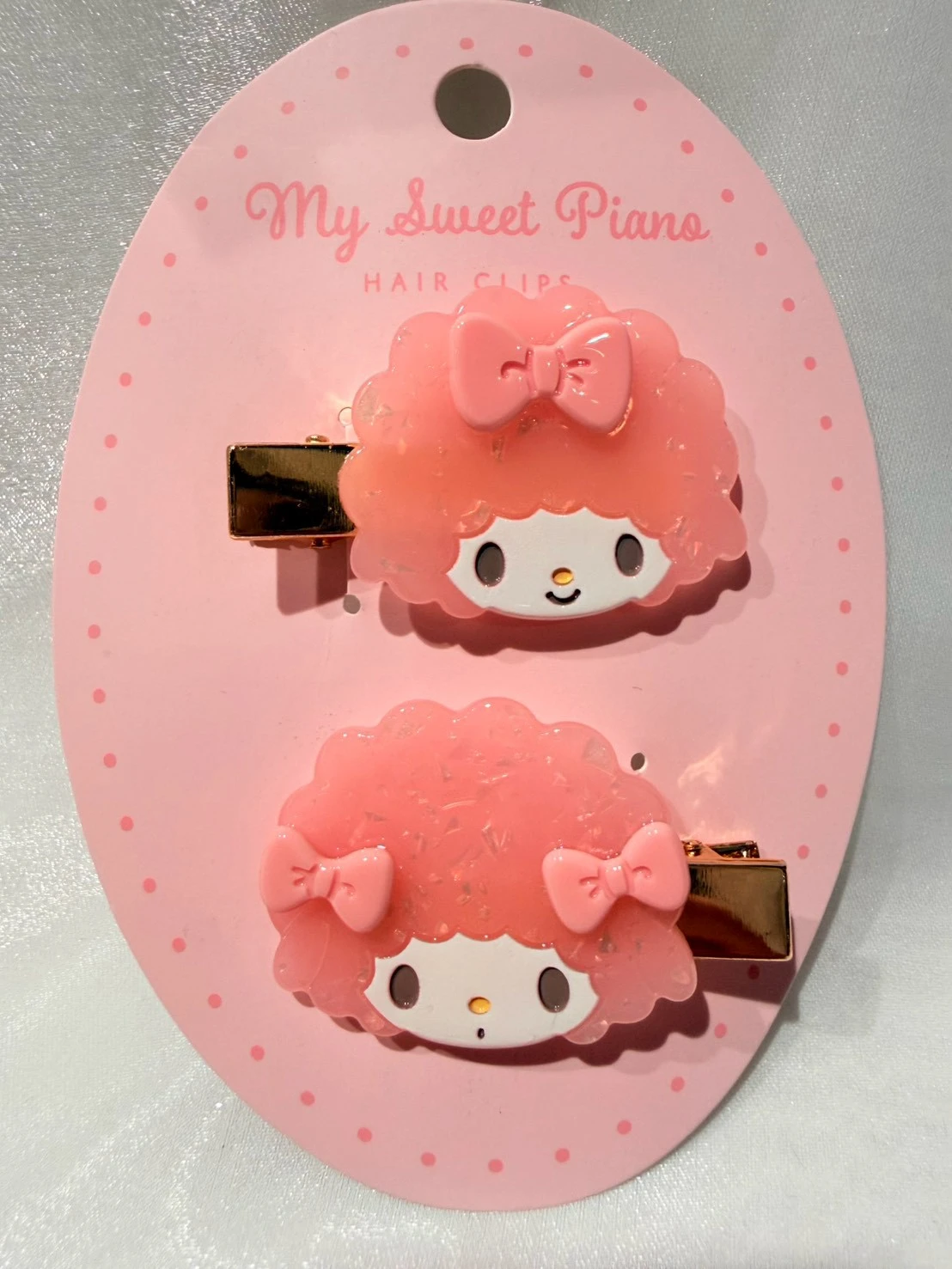 彼安諾貝殼面小頭雙入髮夾