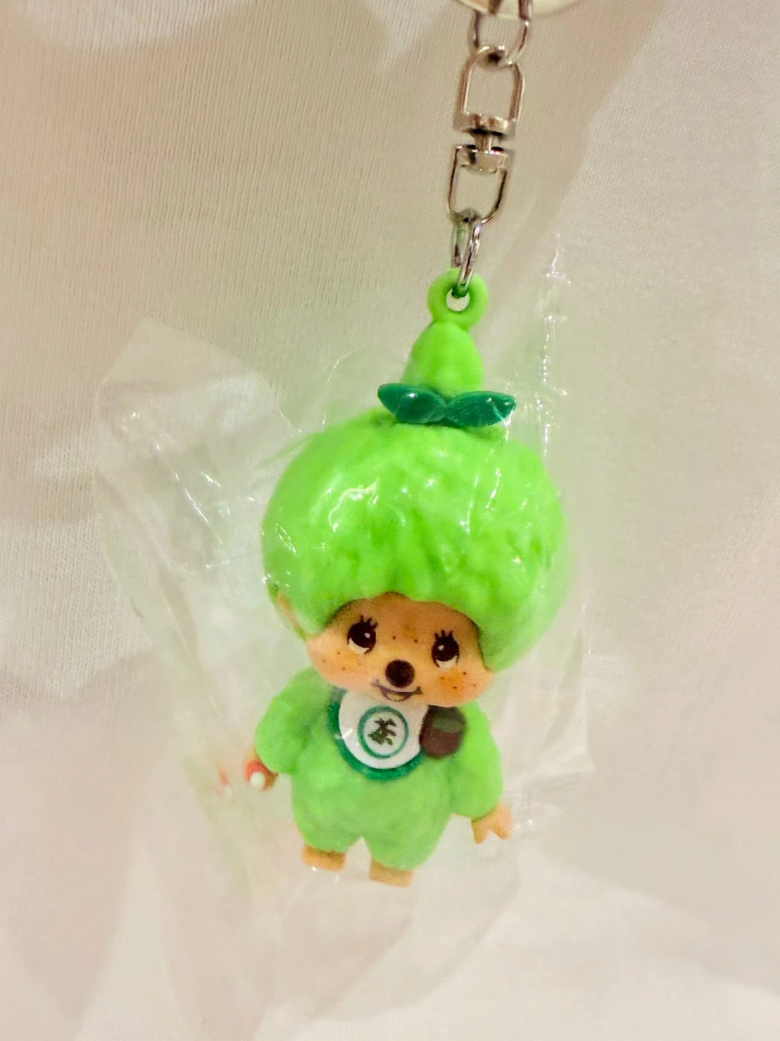 蒙奇奇限定抹茶公仔鑰匙圈