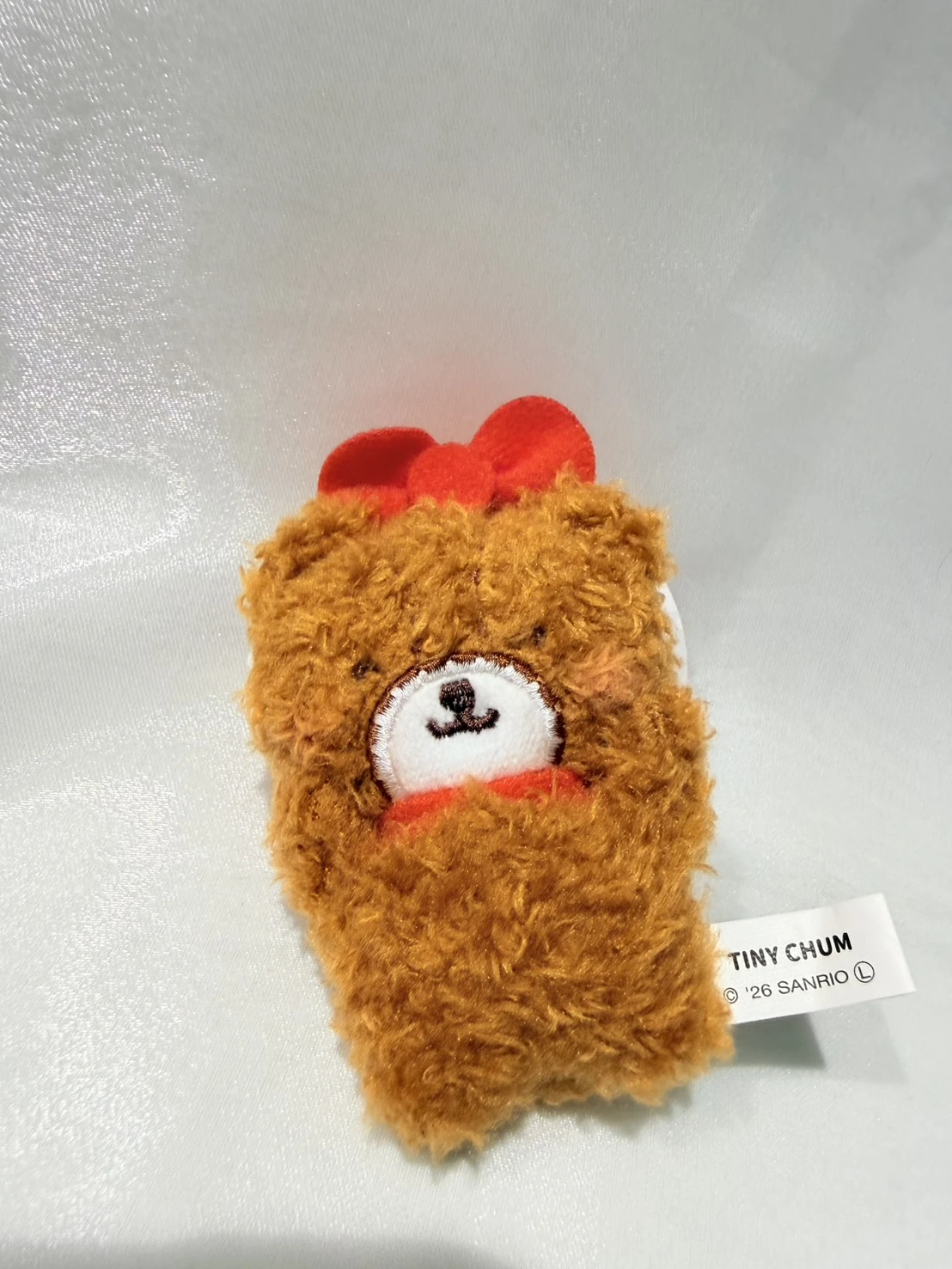 kitty熊迷你愛心登山扣吊飾