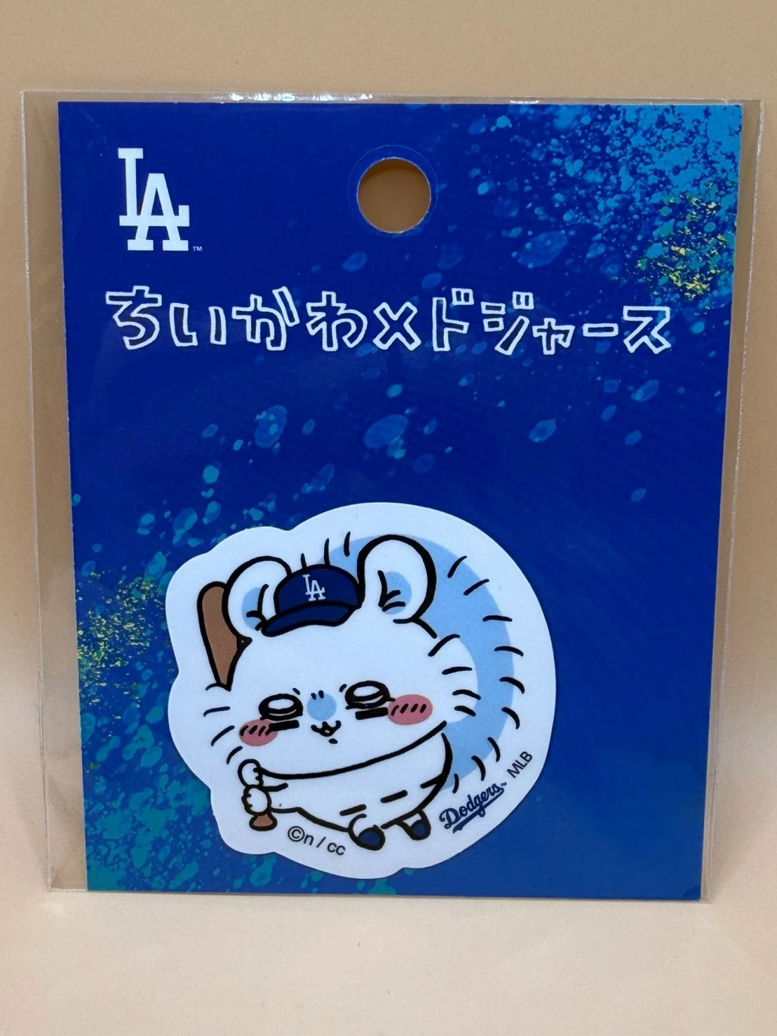 吉伊卡哇&LA道奇小隊貼紙(小桃)
