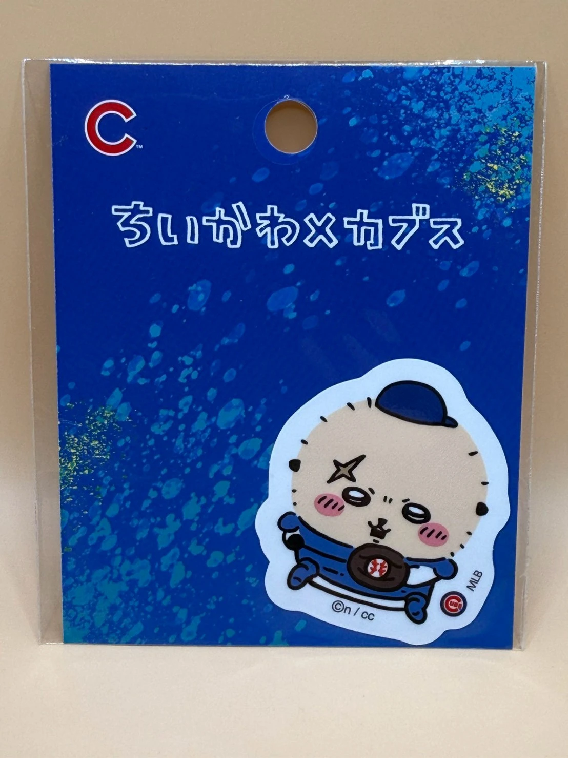 吉伊卡哇&MLB小熊隊貼紙(獺師父)