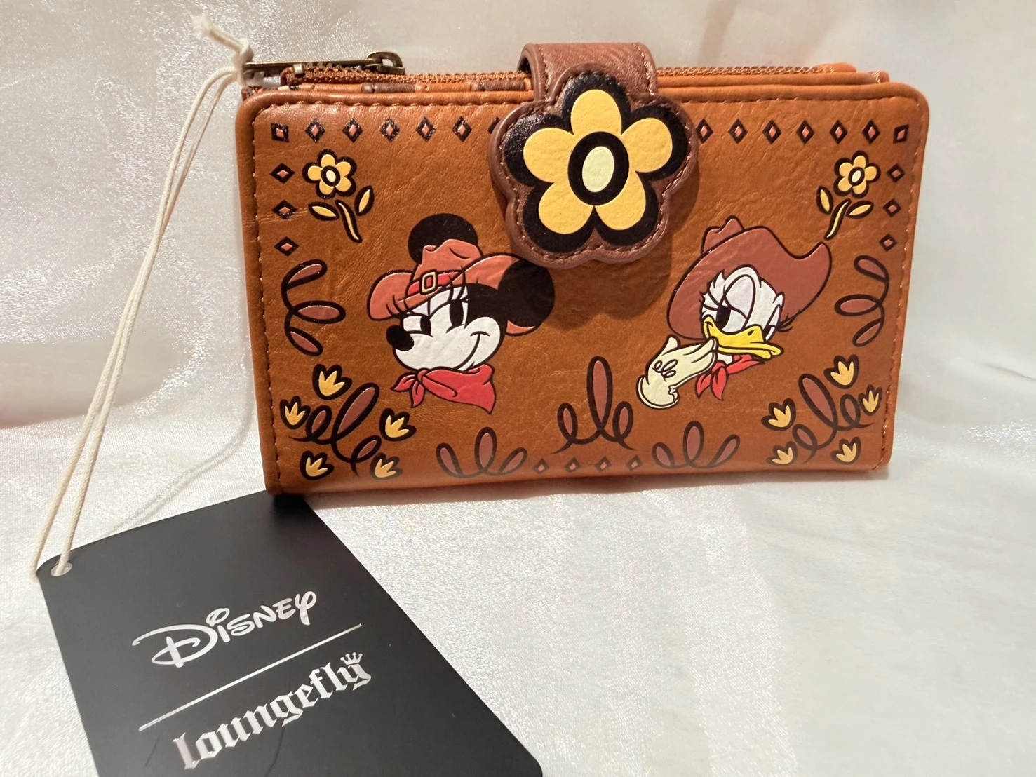 美國限定Loungefly米妮黛西西部中夾