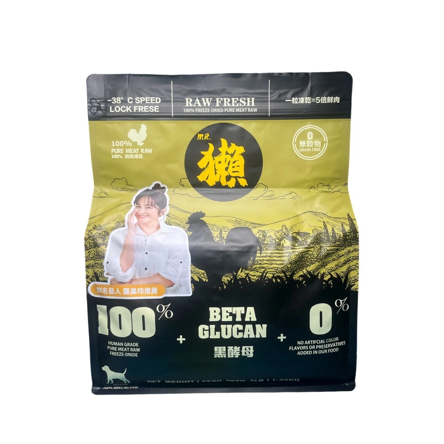MR．獺  <全齡犬用> 鴨+雞+雞肉凍乾 超值3包組