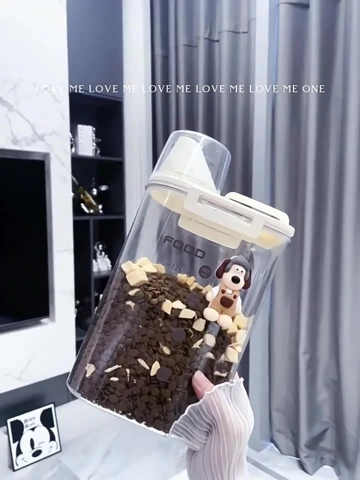 寵物零食凍乾收納盒 防潮儲糧