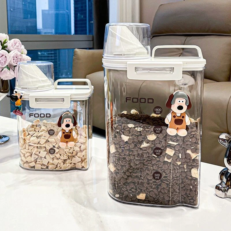 寵物零食凍乾收納盒 防潮儲糧