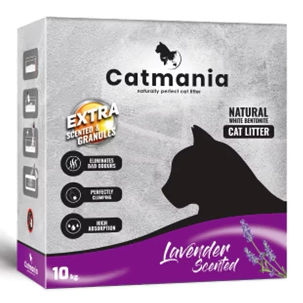 Catmania 卡曼尼亞 速凝白砂 薰衣草（10kg）