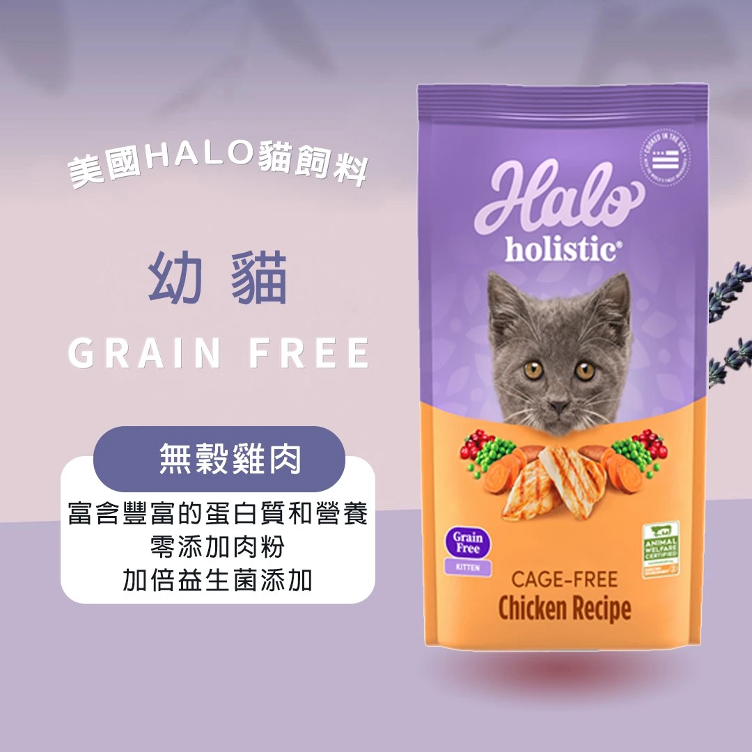 Halo 嘿囉 幼貓 無穀雞肉