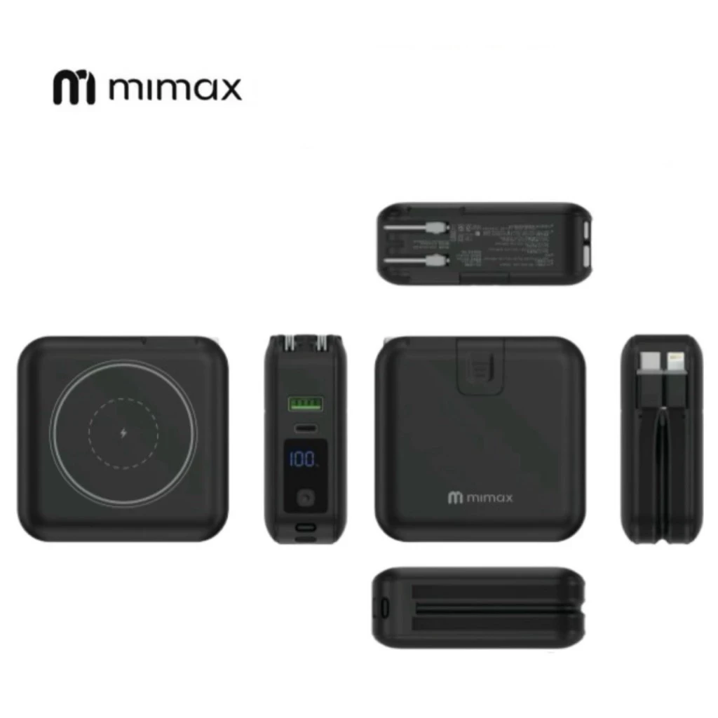 【mimax 米覓】防爆 固態 行動電源 磁吸行動電源 10000mAh
