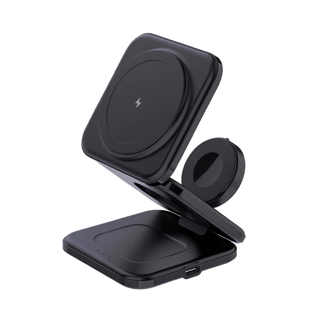 【米覓 mimax】三合一 無線磁吸 充電座 充電器 充電線