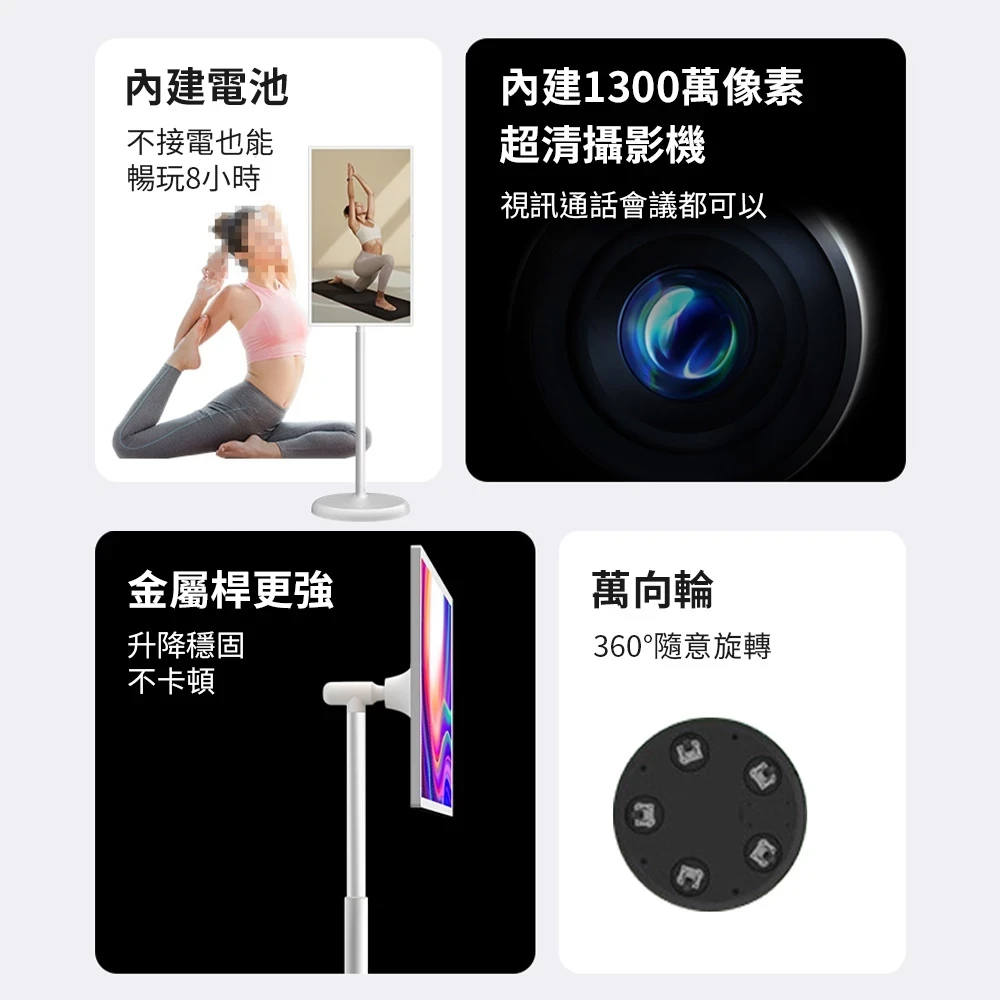 【米覓 mimax】 隨心移動螢幕 閨蜜機32吋 國際版