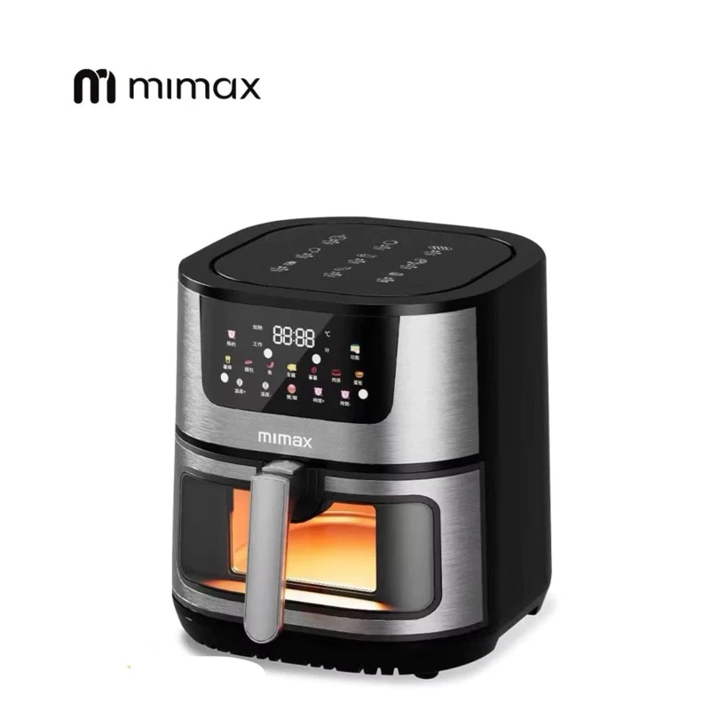 【米覓 mimax】多功能全彩智能觸控 氣炸鍋 360度旋風烤箱 8.8L大容量