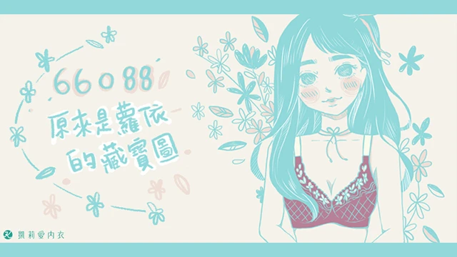 【試穿分享】66088原來是蘿依的藏寶圖 - 凱莉愛內衣文章圖片