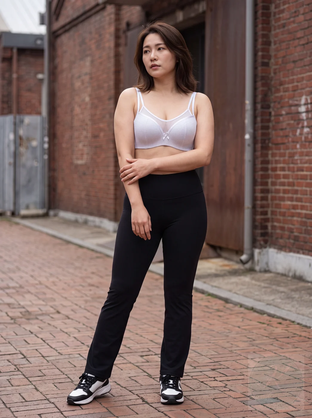 S239 深V胸罩雞胸胸型穿著示意|凱莉愛內衣