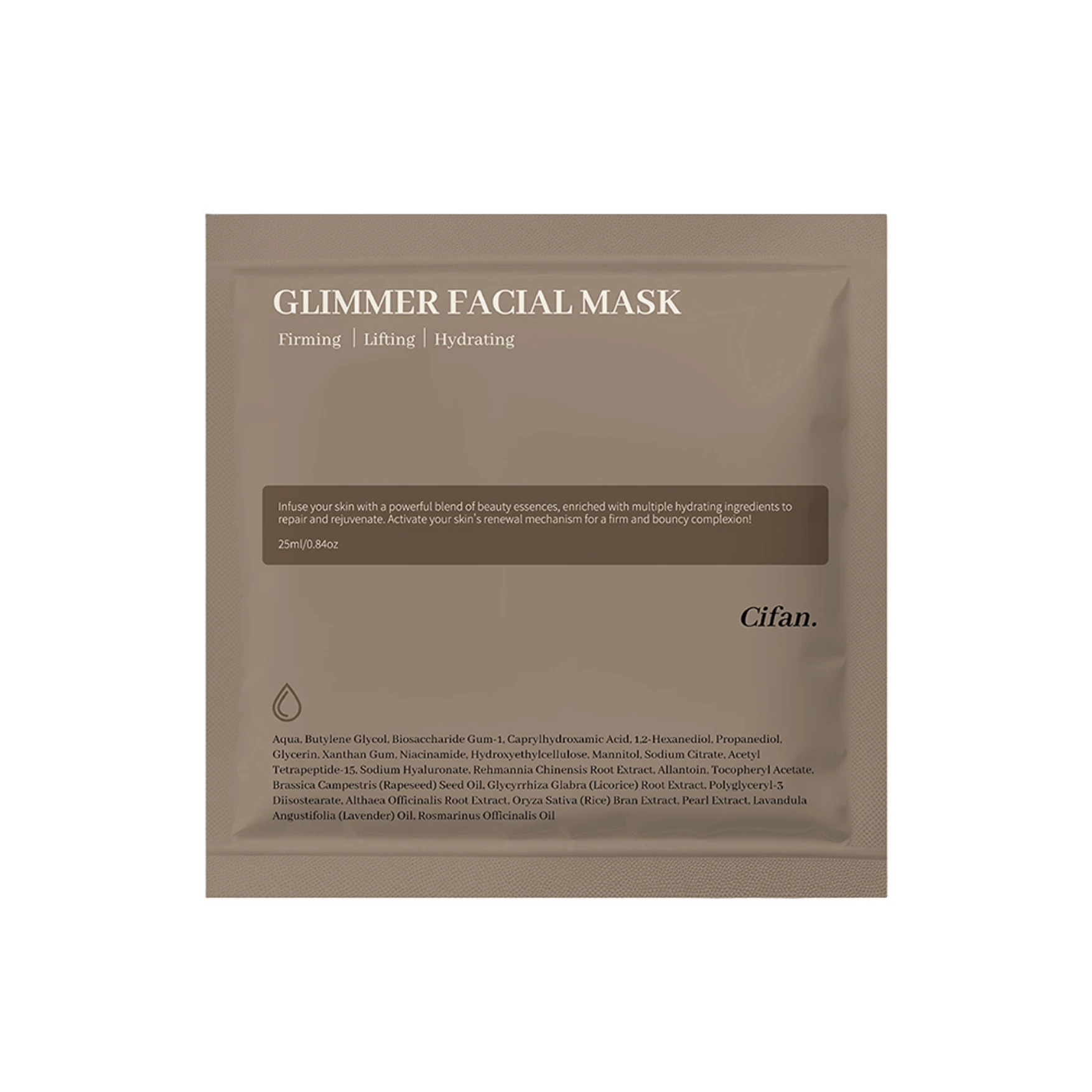 [預購]微光緊膚面膜 Glimmer facial mask