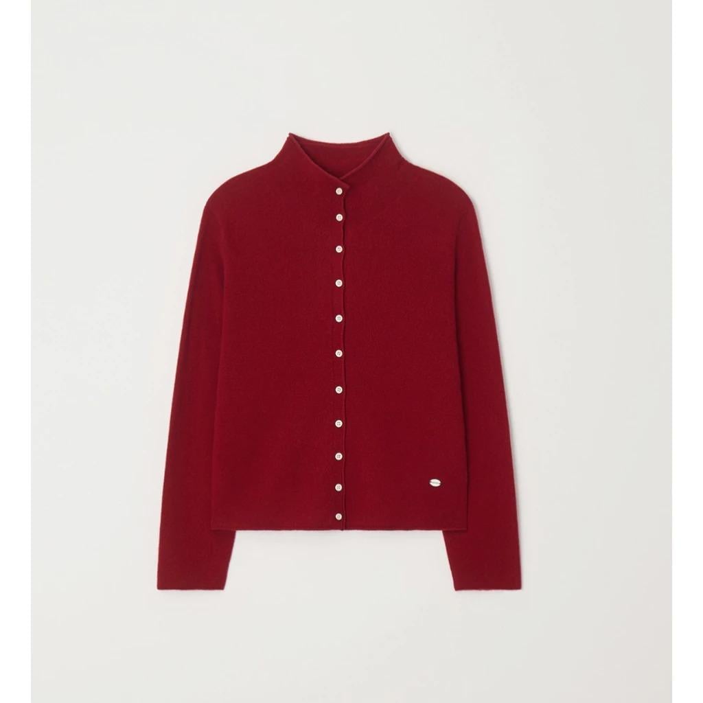 【藍色現貨】Mumu select。正韓瑜珈服 Routine Elin highneck cardigan
