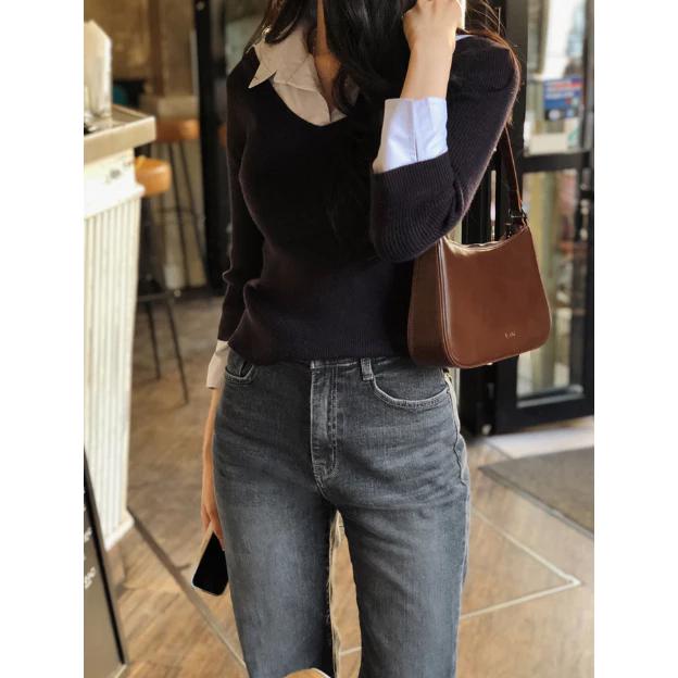 【全現貨】Mumu select 。Slowand Two-and All day Bag 肩斜背包 長方法棍包