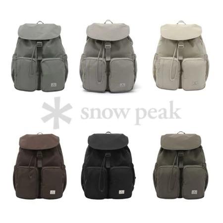 【現貨+預購實拍】 雪峰 Snow Peak Cample 12L 雙口袋後背包 雙肩背包 旅行包 通勤包