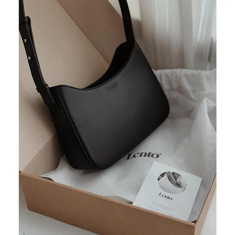 【現貨】Mumu select 。Slow.and Lento hobo 肩背包 PU slowand