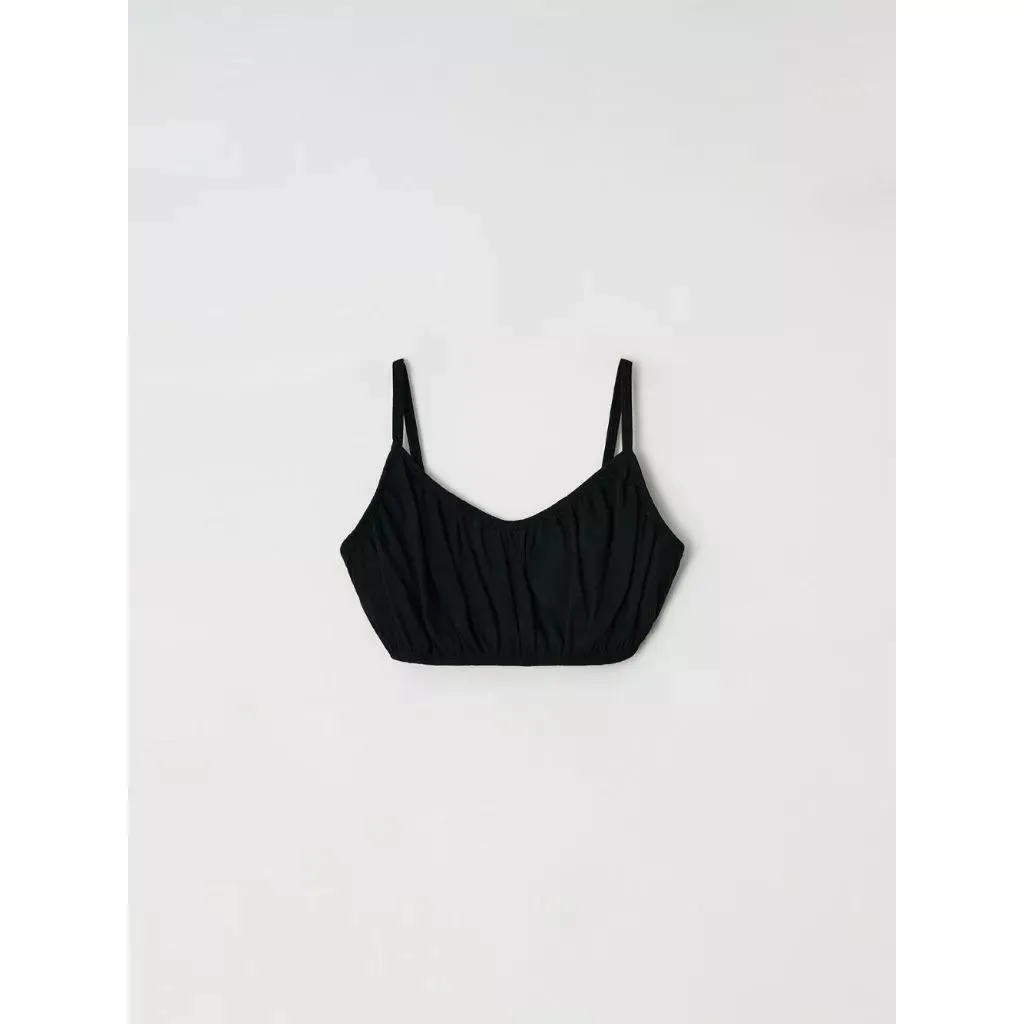 【預購】Mumu select。 正韓瑜珈服代購 Routine Boil minibra 抓皺細肩運動背心