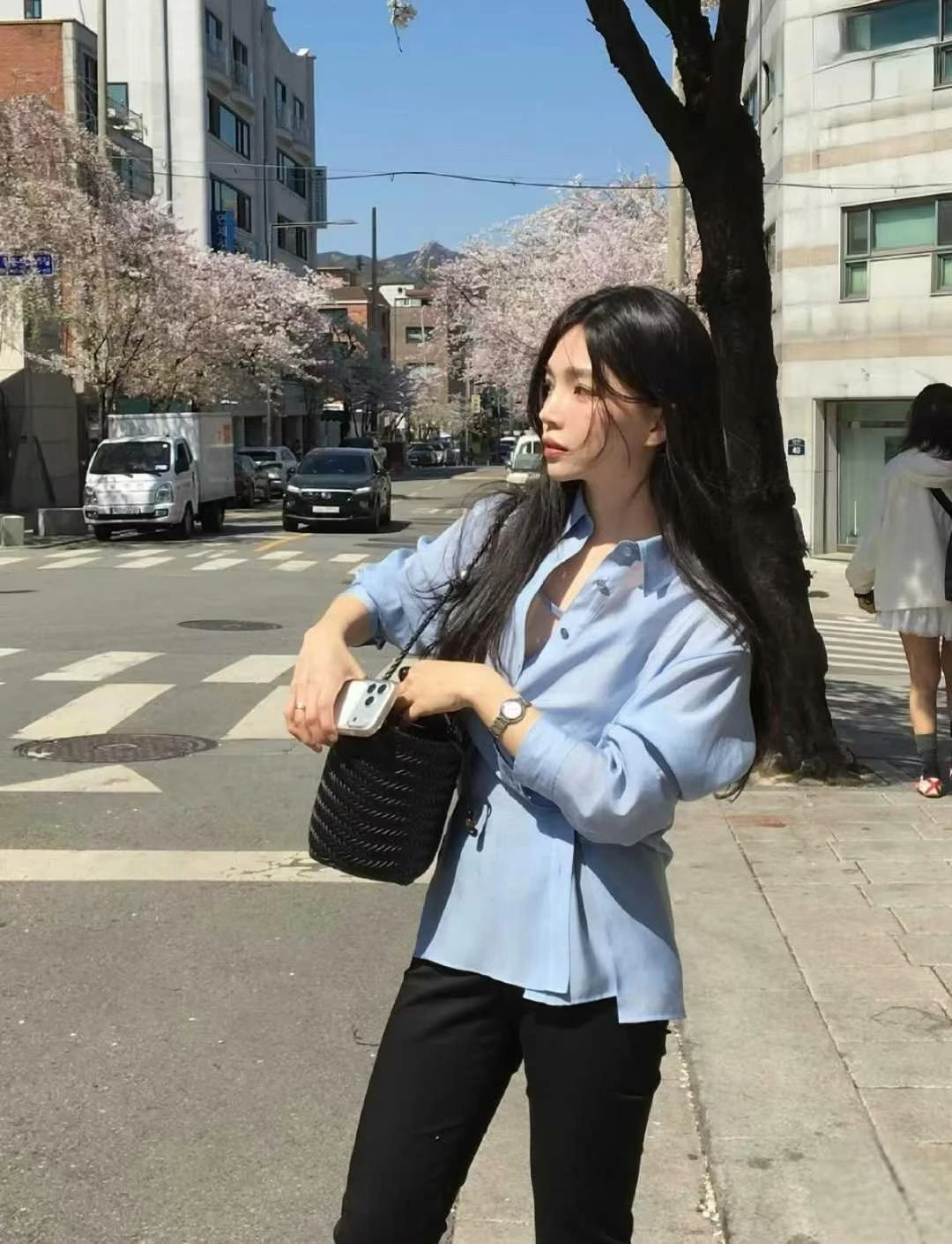 【現貨+預購】Lememe-Brise Sheer Drape Shirt 透氣雪紡
