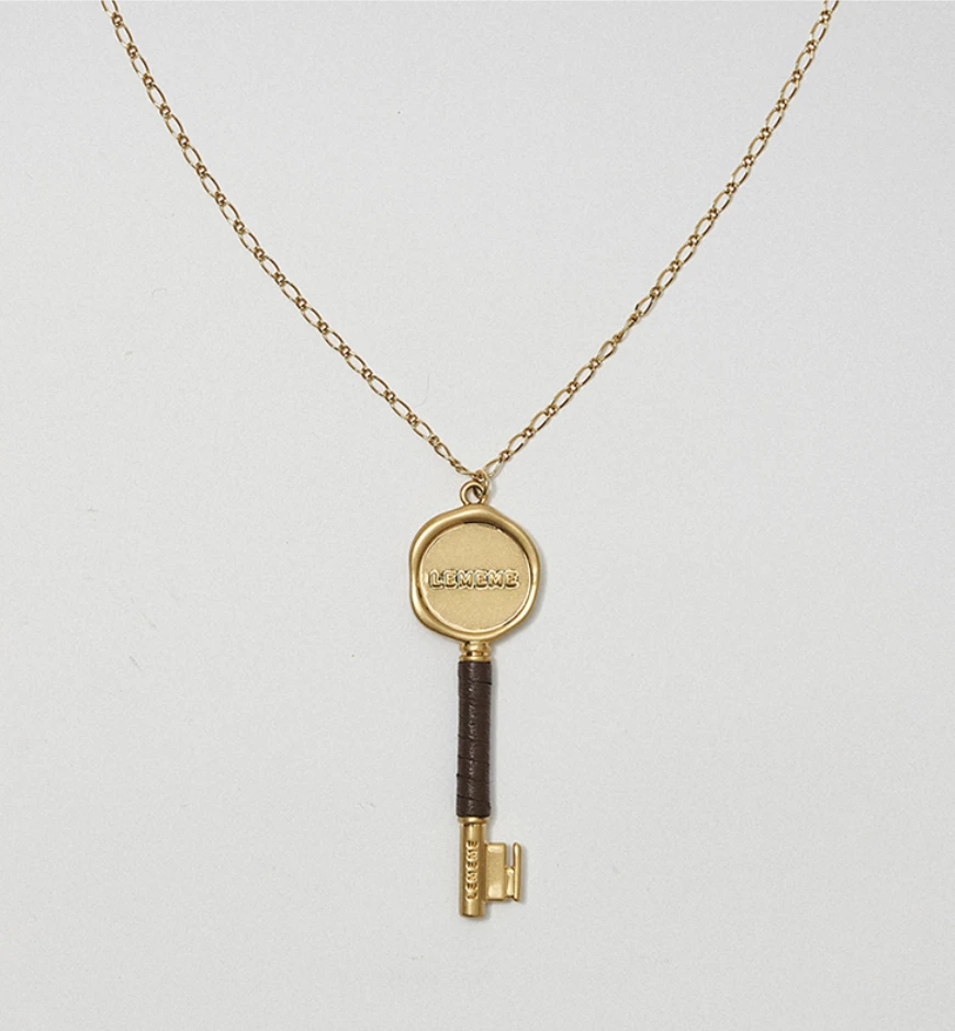 【預購】Lememe-Clelf Necklace 16K金鍊條吊墜