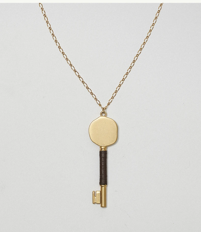 【預購】Lememe-Clelf Necklace 16K金鍊條吊墜