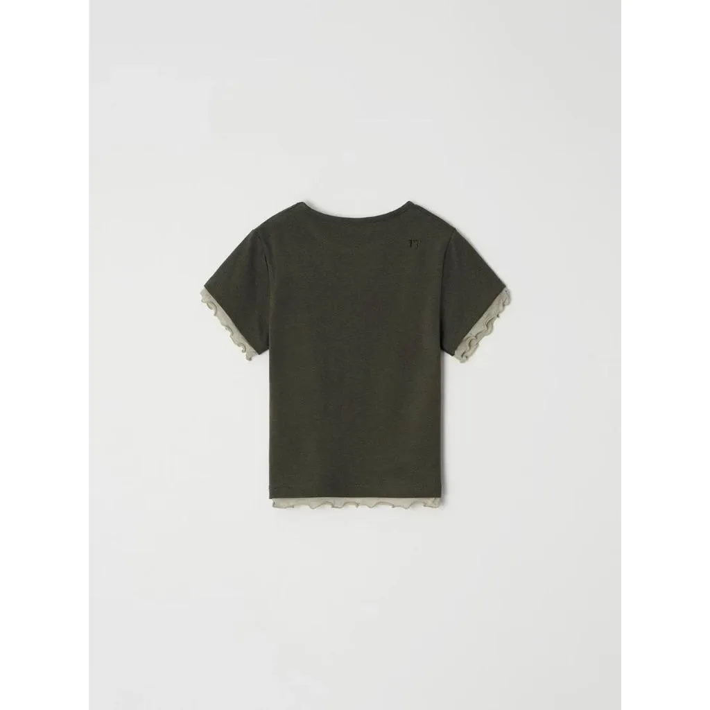 【預購】Mumu select。正韓瑜珈服代購 Routine 跳色滾邊透氣舒適罩衫