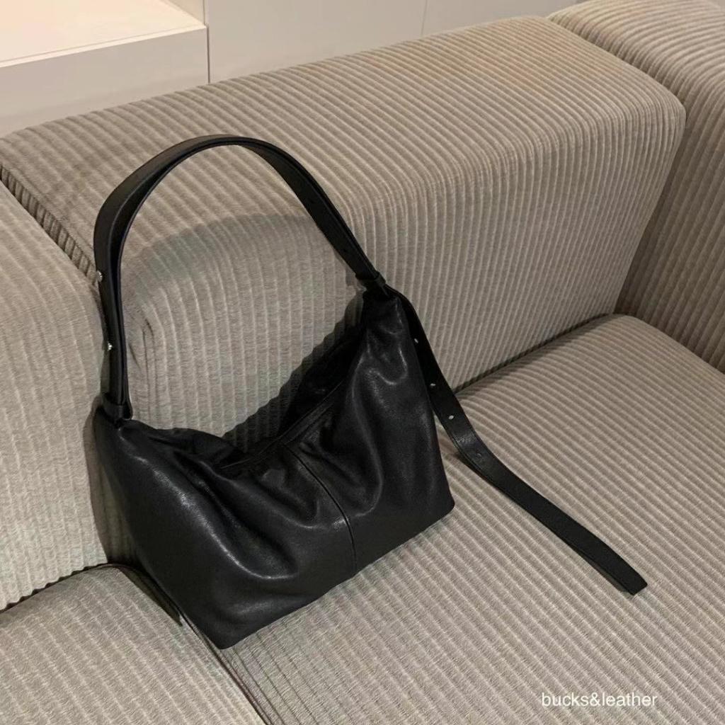 【大小款現貨+預購 實拍】Bucks & leather -羊皮多way 拉鍊肩背包 斜背