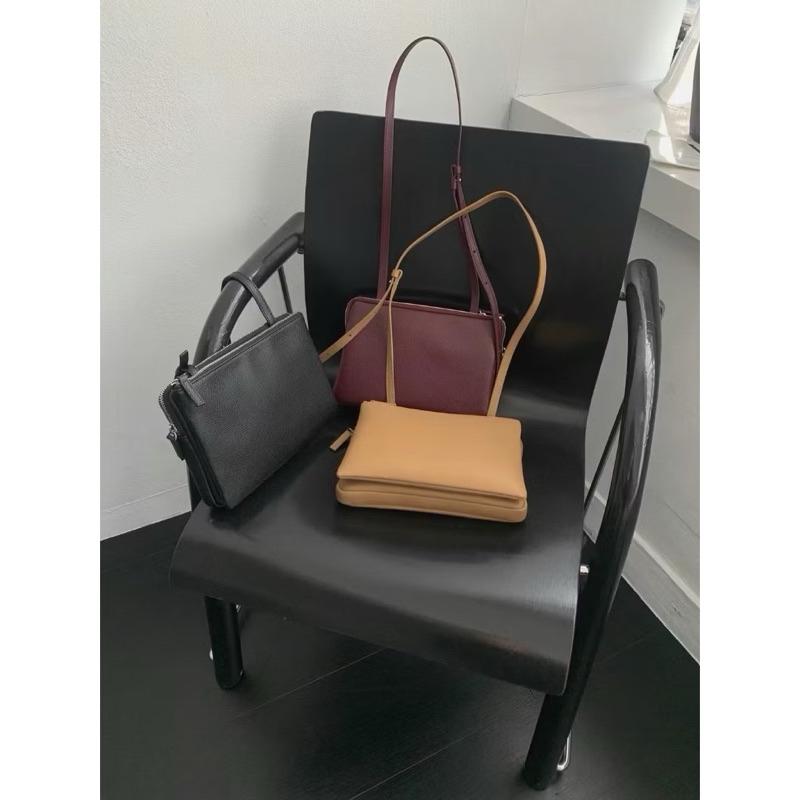 【現貨+預購】Mumu select 。正韓 實用雙層拉鍊肩斜背包 Twin Medium Bag