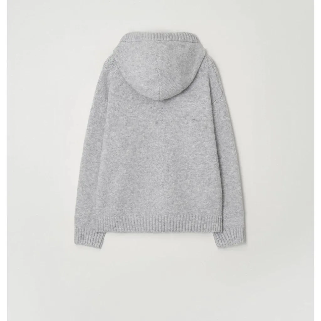 【預購】Mumu select。正韓瑜珈服 Routine Moen Knit Hoody 連帽針織衫