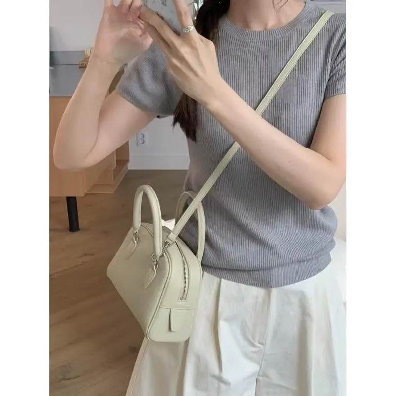 【現貨+預購】Mumu select 。正韓 leonie 馬卡龍小波士頓包
