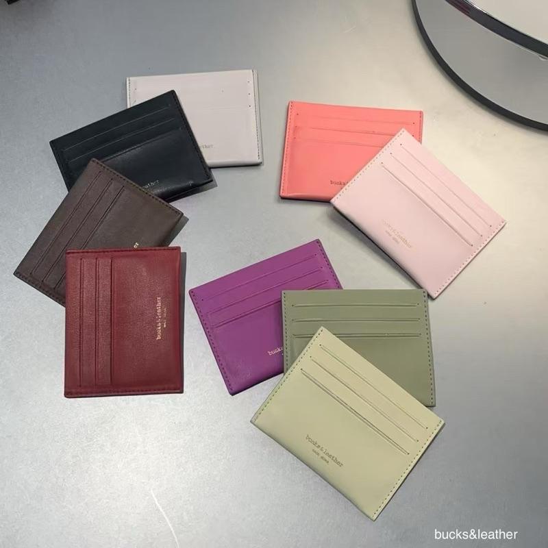 【新色現貨+預購】Bucks & leather - 真皮卡夾 卡包 零錢包