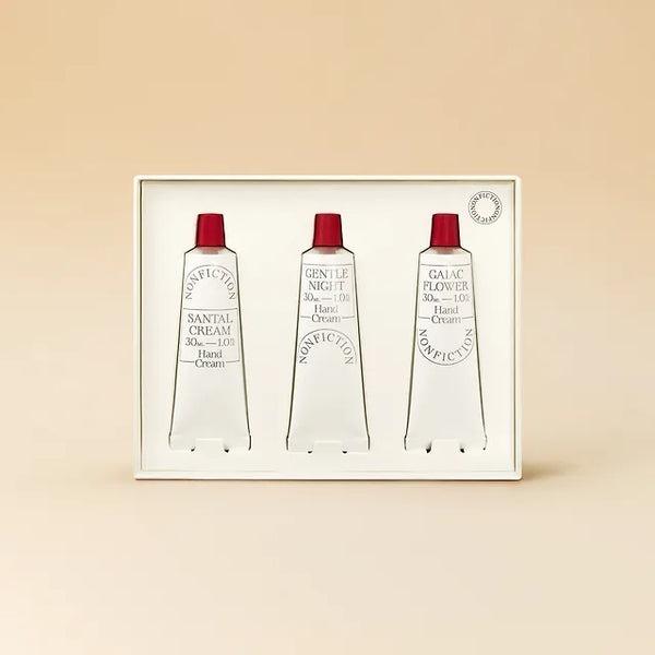 【現貨】NONFICTION HAND CREAM MINI TRIO (30ML X 3) 假日限定禮包 送禮 伴手禮