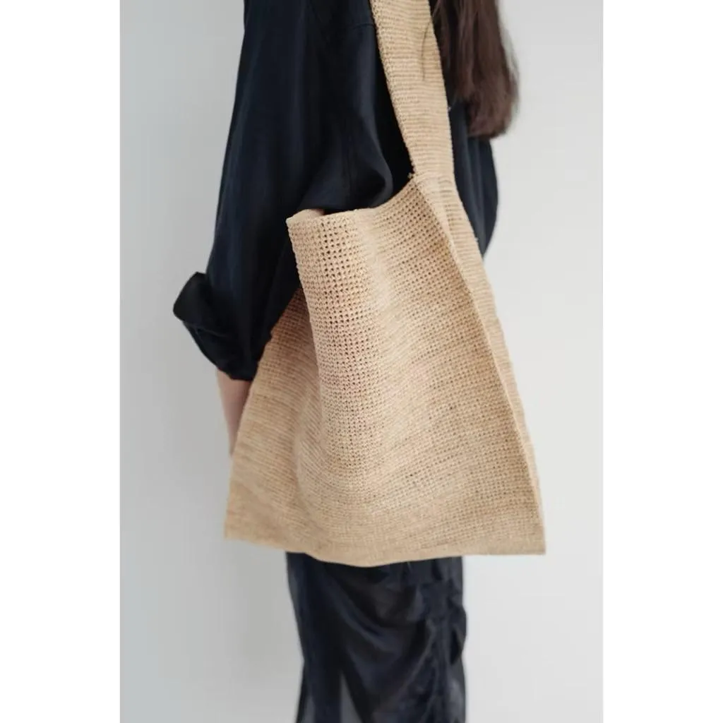 【大小款現貨】Mumu select 。正韓 Archivepke Took bag 草編包 大小款