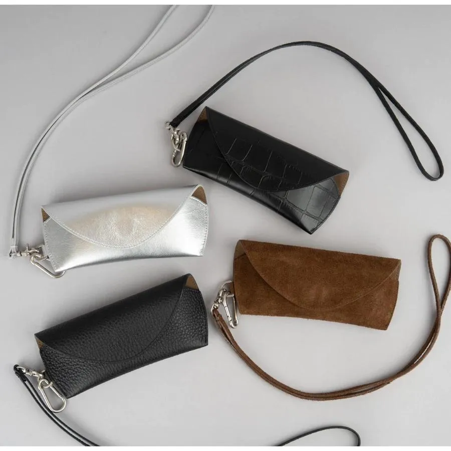 【現貨】Bucks & leather -真皮掛繩眼鏡包 眼鏡相關配件 掛件單品 時尚