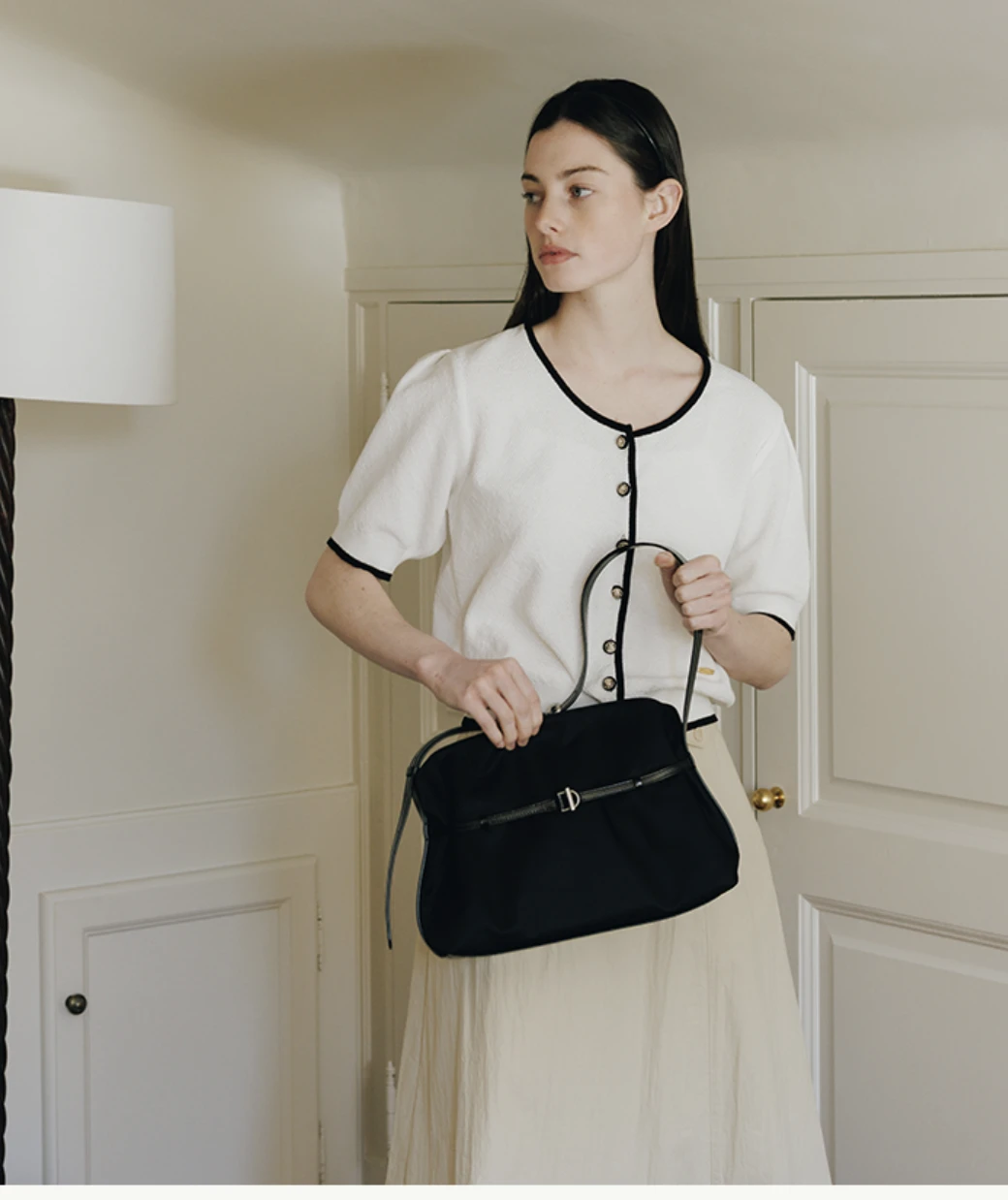 【現貨】 Lememe- Sac Clea Black 可斜背