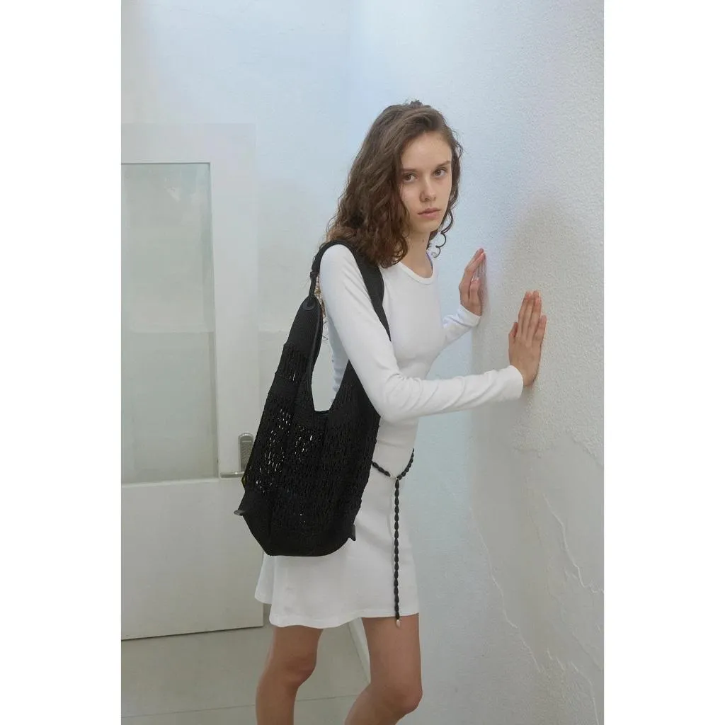 【全現貨】Mumu select 。正韓Archivepke Breeze net bag 紗線手工針織包 肩背包