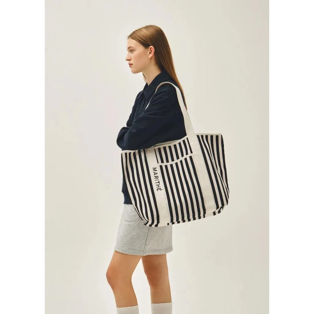 【現貨】Marithe francois girbaud REGULAR LOGO COTTON BAG大容量棉質袋