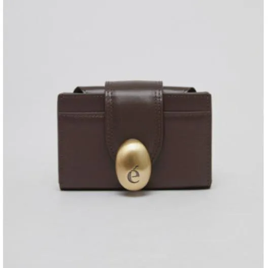 【現貨】Mumu select。正韓 Archivepke 小眾品牌 Egg lock wallet 皮夾卡夾