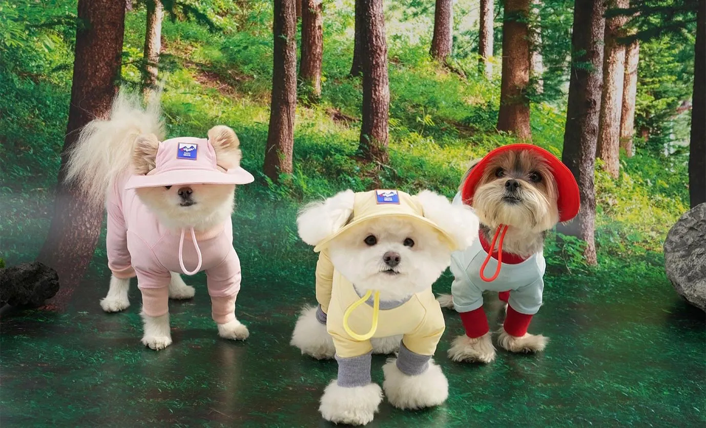 Puppy Gallery🇰🇷 櫻花粉 外出涼感漁夫帽