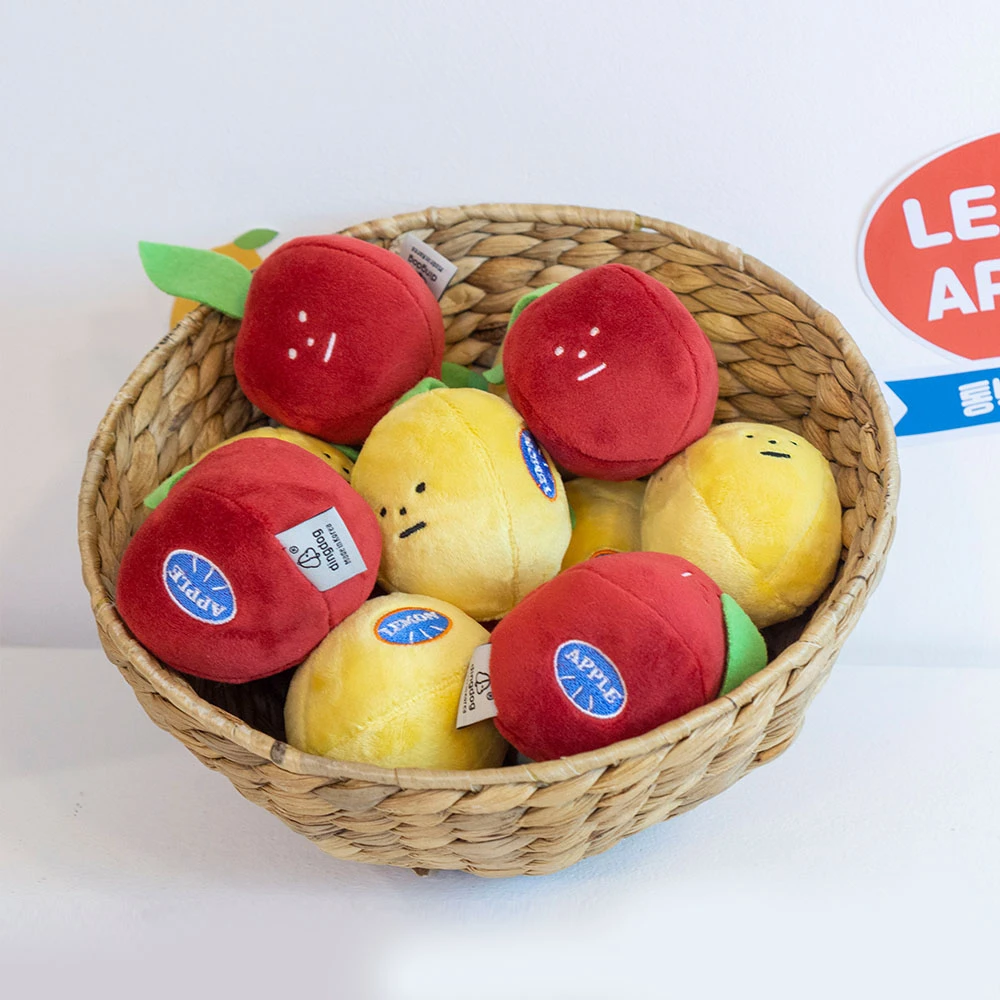 DINGDOG🇰🇷蘋果+檸檬啾啾玩具
