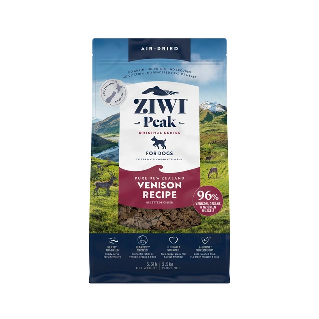 【ZIWI滋益巔峰】經典系列 - 96%鮮肉狗糧-鹿肉
