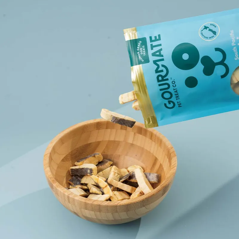 Gourmate美食家｜深海鱈魚塊凍乾 (犬貓可食) 45g / 輕盈高蛋白．Omega-3補給站
