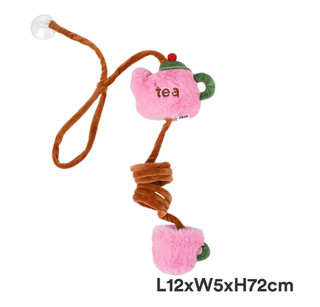 zeze茶壺彈力繩逗貓玩具
