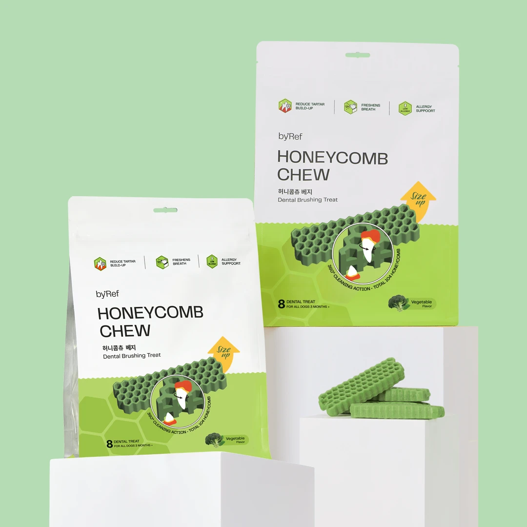 【官網優惠】HONEYCOMB CHEW•蜂巢六角潔牙骨 Vegetable 蔬菜