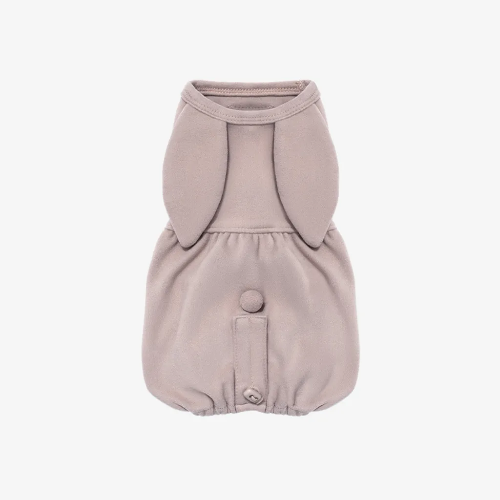Puppy Gallery🇰🇷 Cozy 兔寶寶包屁衣 可可粉棕