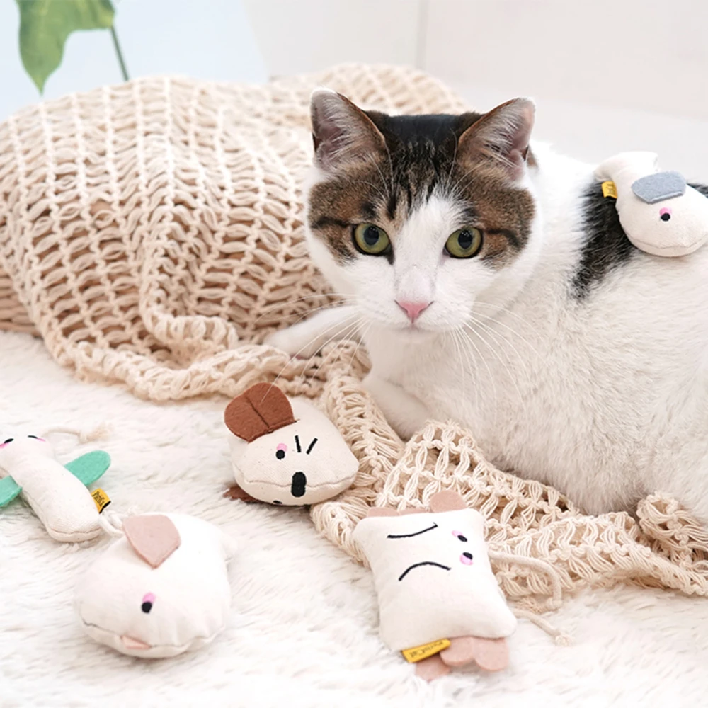 PARISCAT 可愛動物貓薄荷填充玩具