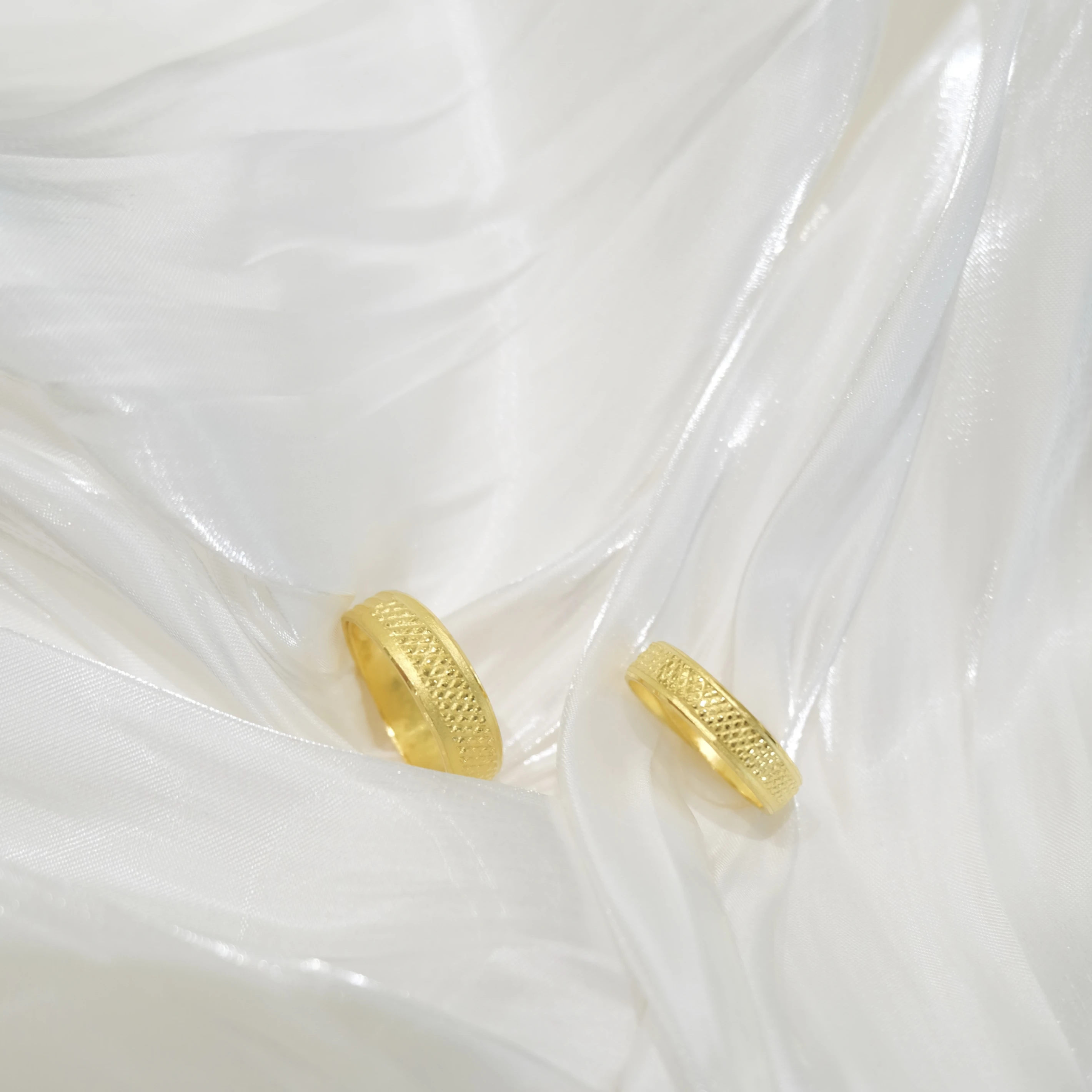 金織雅韻 | 黃金對戒